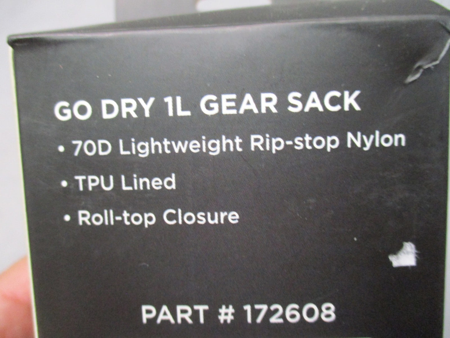 Leupold Go Dry Gear Sack Bundle 1L & 2L Rip-stop Nylon Roll-top Dry Bags