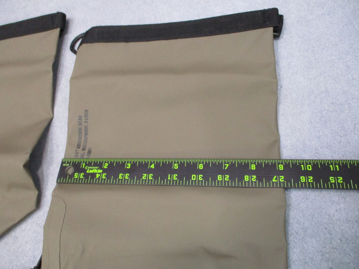 2x Milspec Plus 6L Waterproof Rafting Bag Dry Sack Khaki Adventure Gear 02-9581