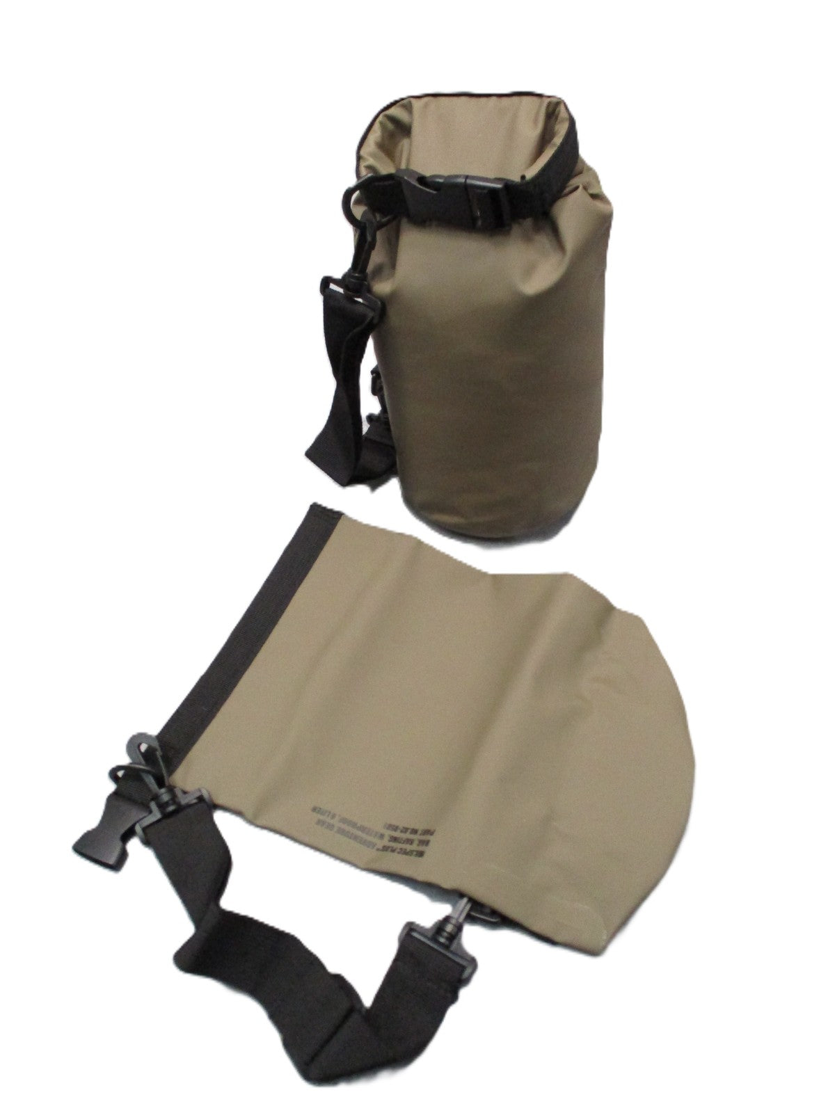 2x Milspec Plus 6L Waterproof Rafting Bag Dry Sack Khaki Adventure Gear 02-9581