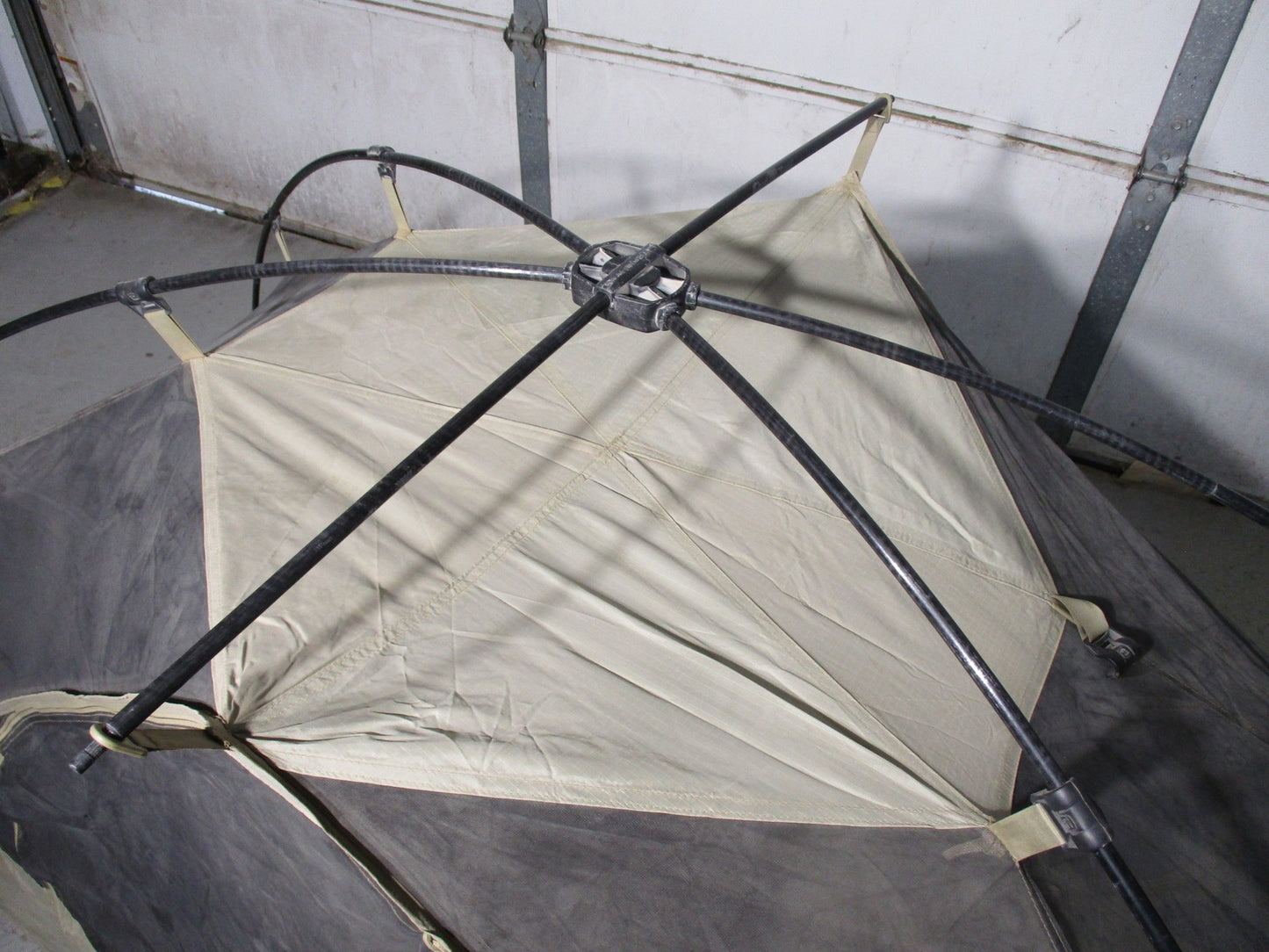 Army USGI Litefighter 1 Tent OCP Multicam One Man Shelter Fiberglass Poles Used