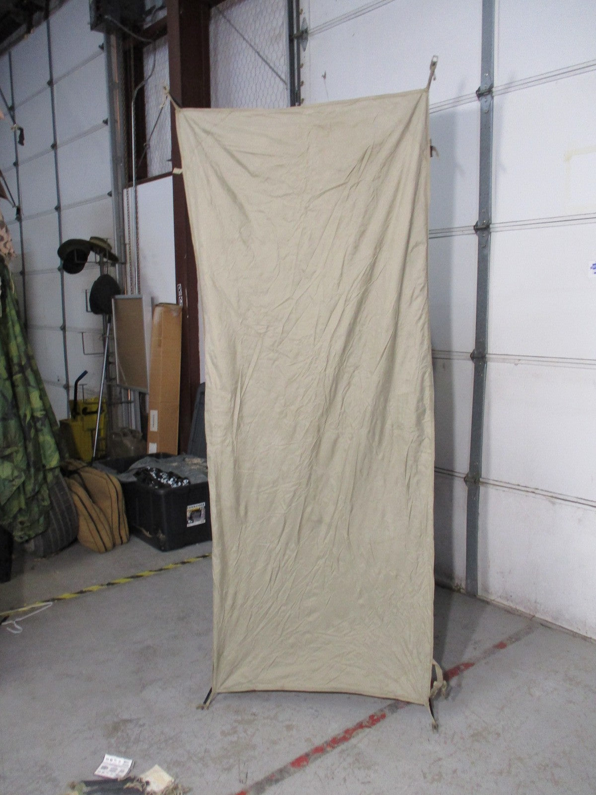 Army USGI Litefighter 1 Tent OCP Multicam One Man Shelter Fiberglass Poles Used