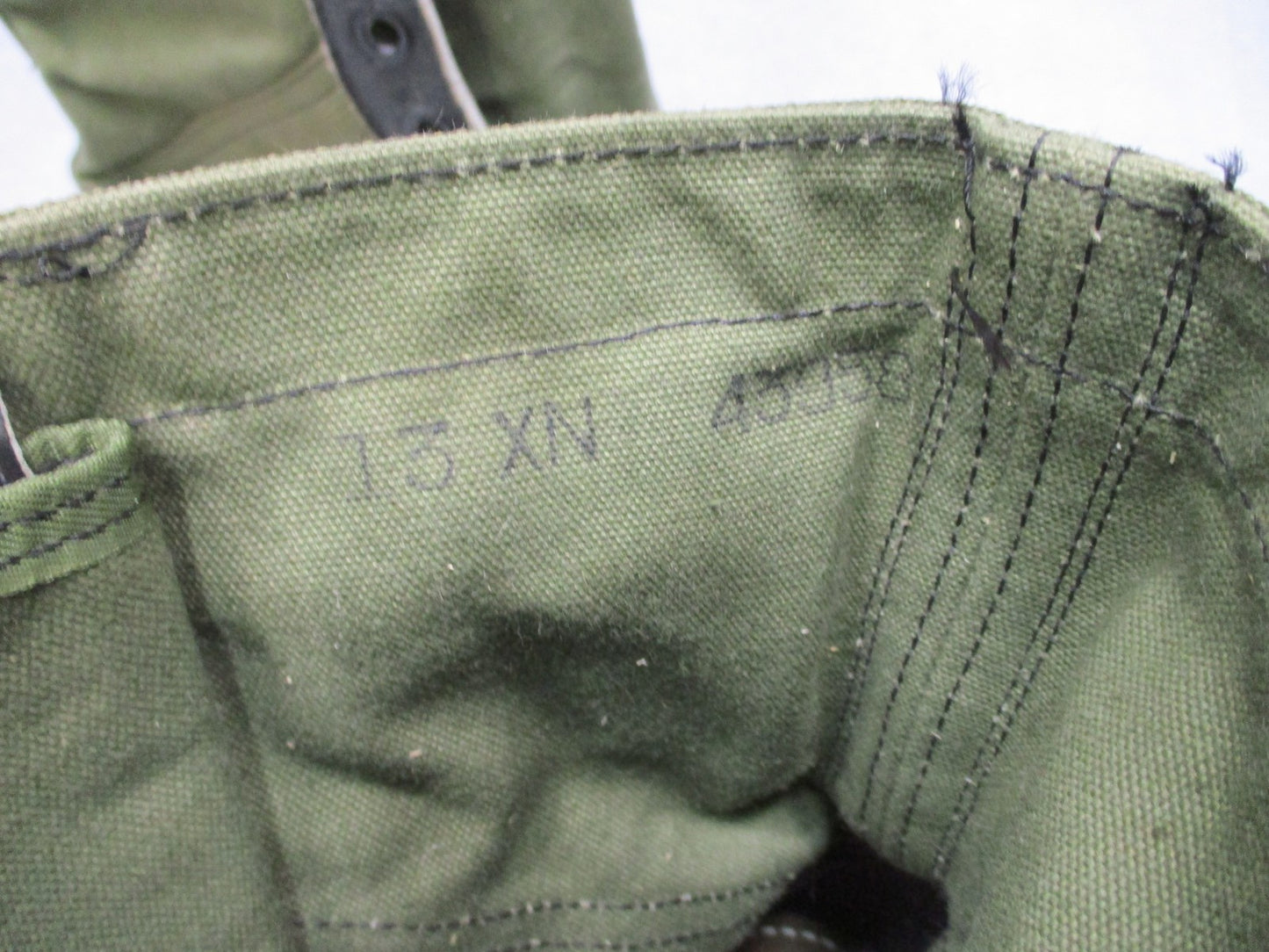 Vintage US Military Jungle Spike Protective Boots Size 13 XN Genesco Surplus