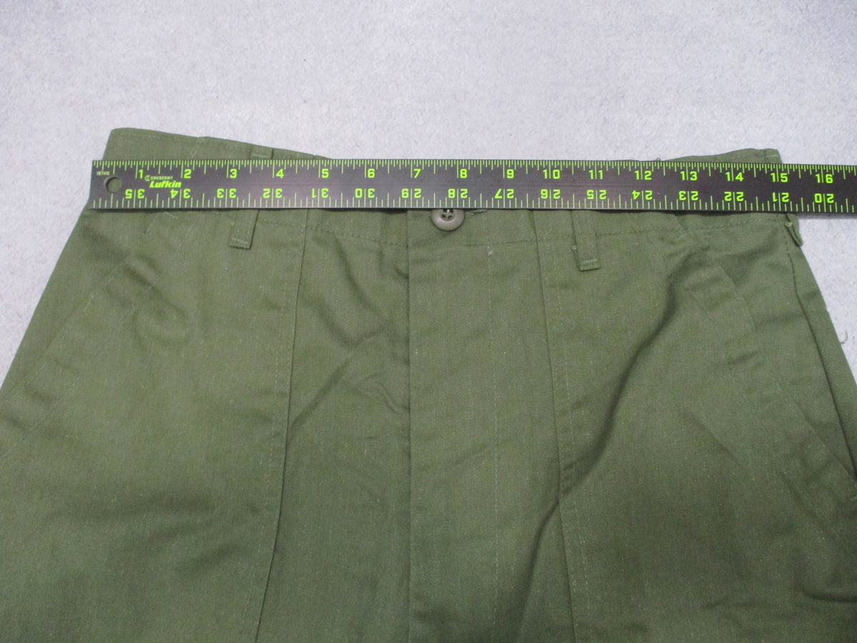 Vintage US Military OG-507 Utility Trousers Olive Green Size 30x34 Glenn Berry