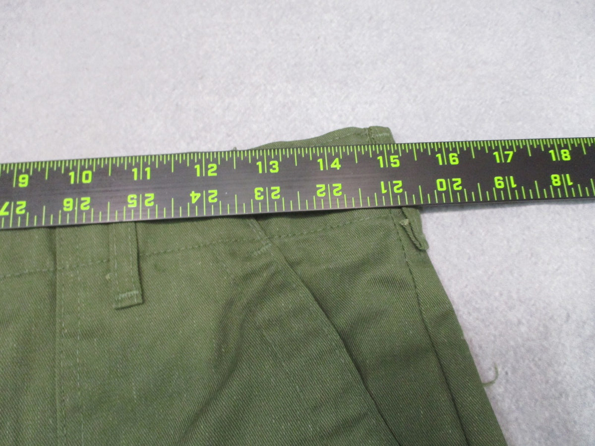 Vintage US Military OG-507 Utility Trousers Olive Green Size 30x34 Glenn Berry