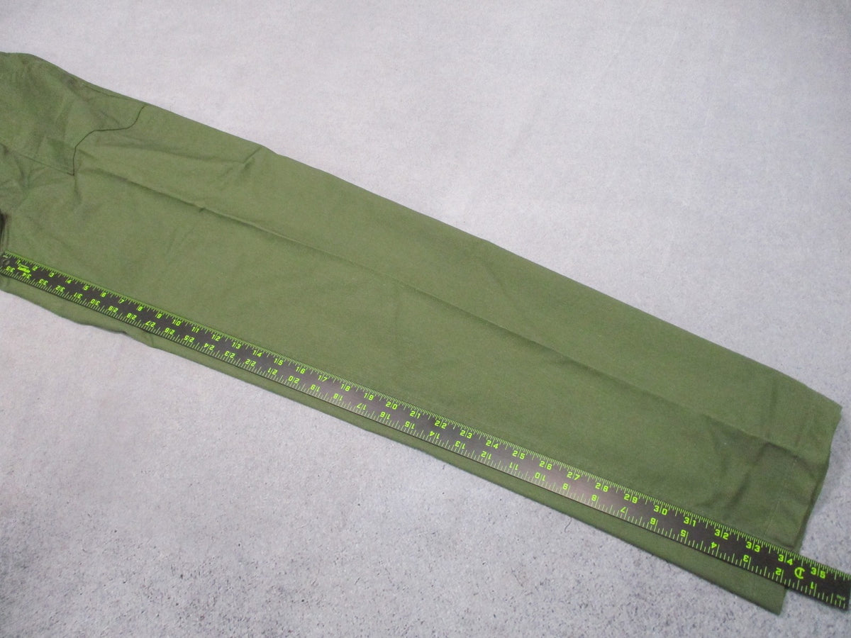 Vintage US Military OG-507 Utility Trousers Olive Green Size 30x34 Glenn Berry