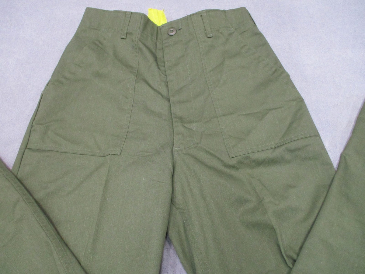 Vintage US Military OG-507 Utility Trousers Olive Green Size 30x34 Glenn Berry