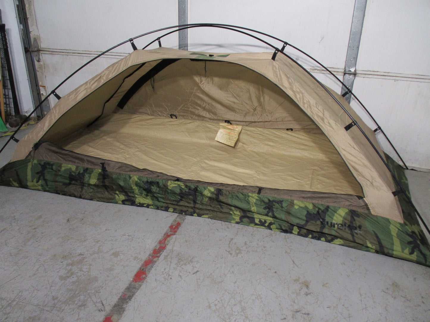 Eureka! TCOP Military Tent SPM100-05-D-6059 Camo w/ Bag Poles Stakes Repair Kit