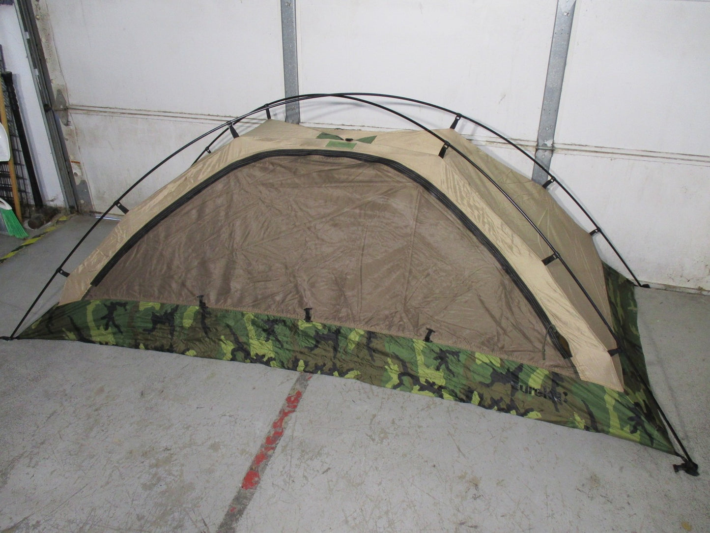 Eureka! TCOP Military Tent SPM100-05-D-6059 Camo w/ Bag Poles Stakes Repair Kit