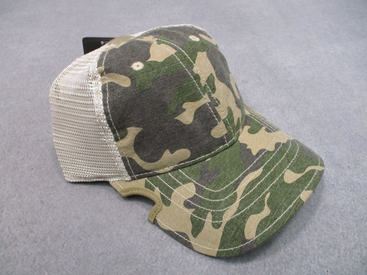 Notch Gear Camo Ponytail Baseball Cap Patented Notch Mesh Hat NWT