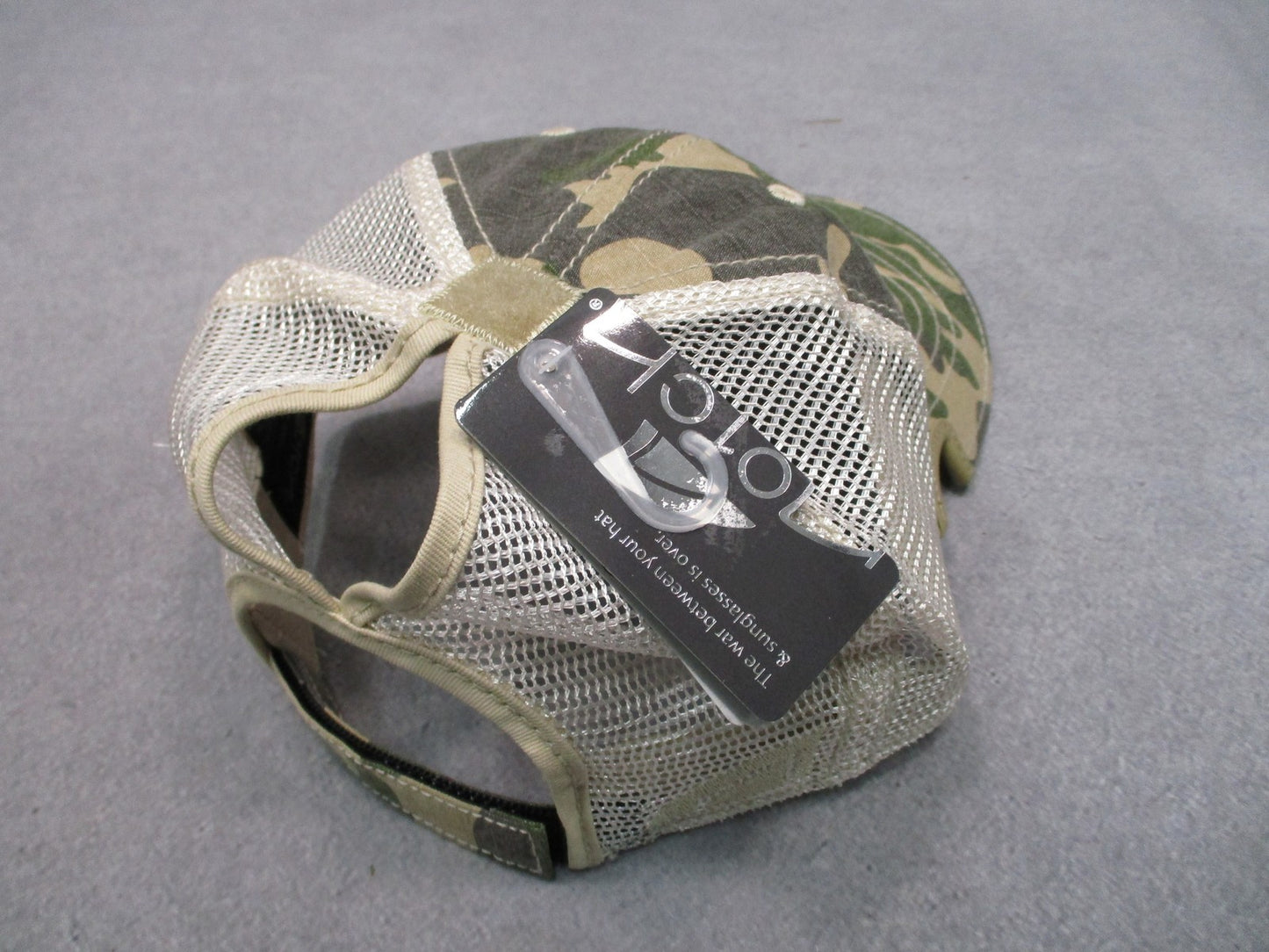 Notch Gear Camo Ponytail Baseball Cap Patented Notch Mesh Hat NWT