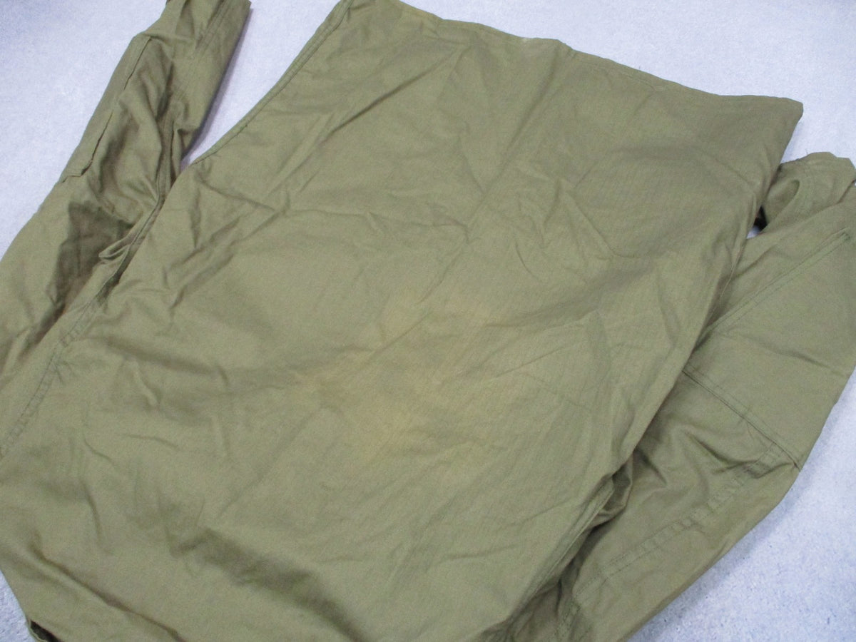 Vintage US Military OG-107 Combat Coat Small Long Ladiga 100% Cotton USA