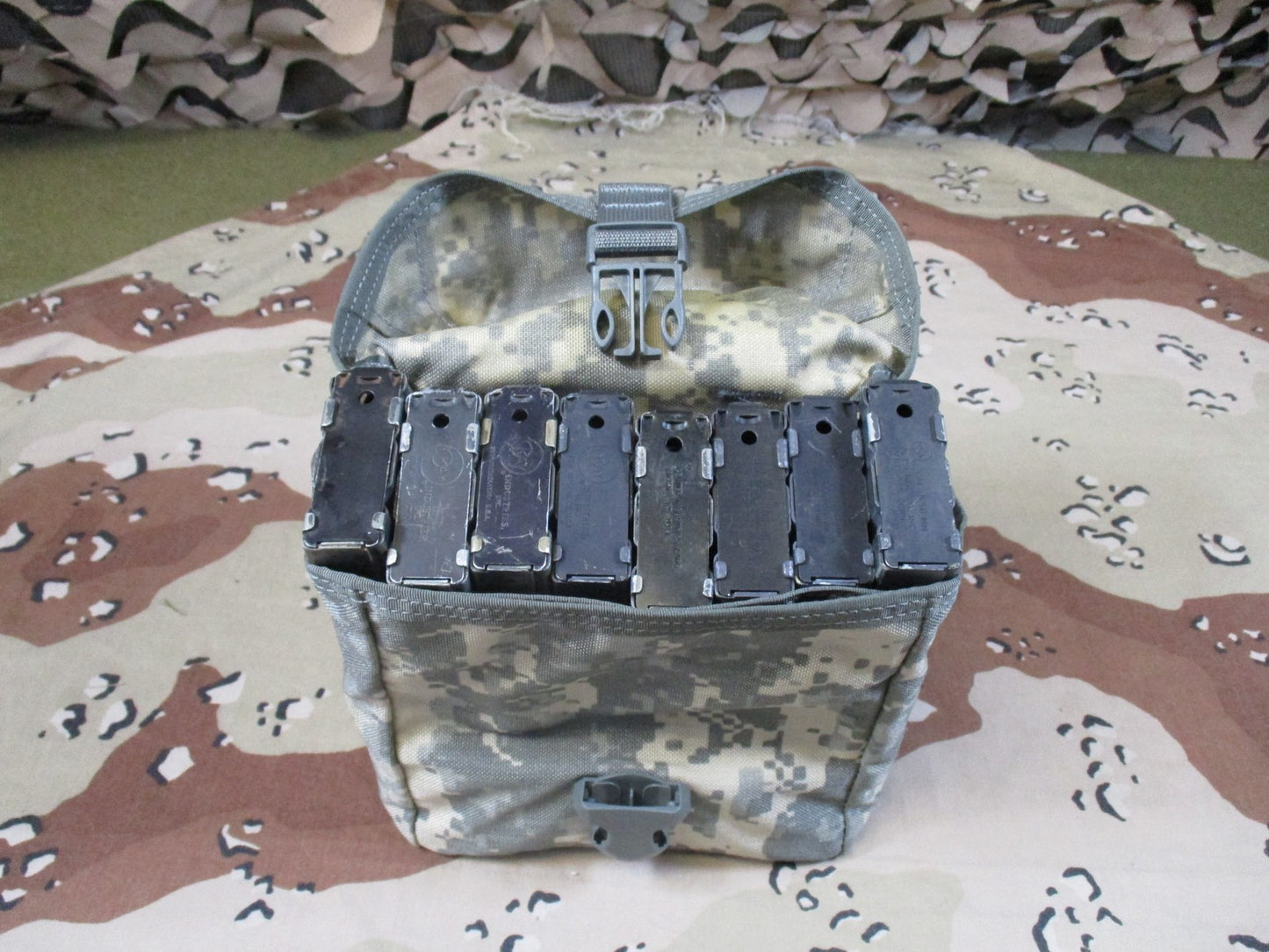 4x US Military Issue UCP MOLLE IFAK Pouch Digital Camo 6545-01-538-2071