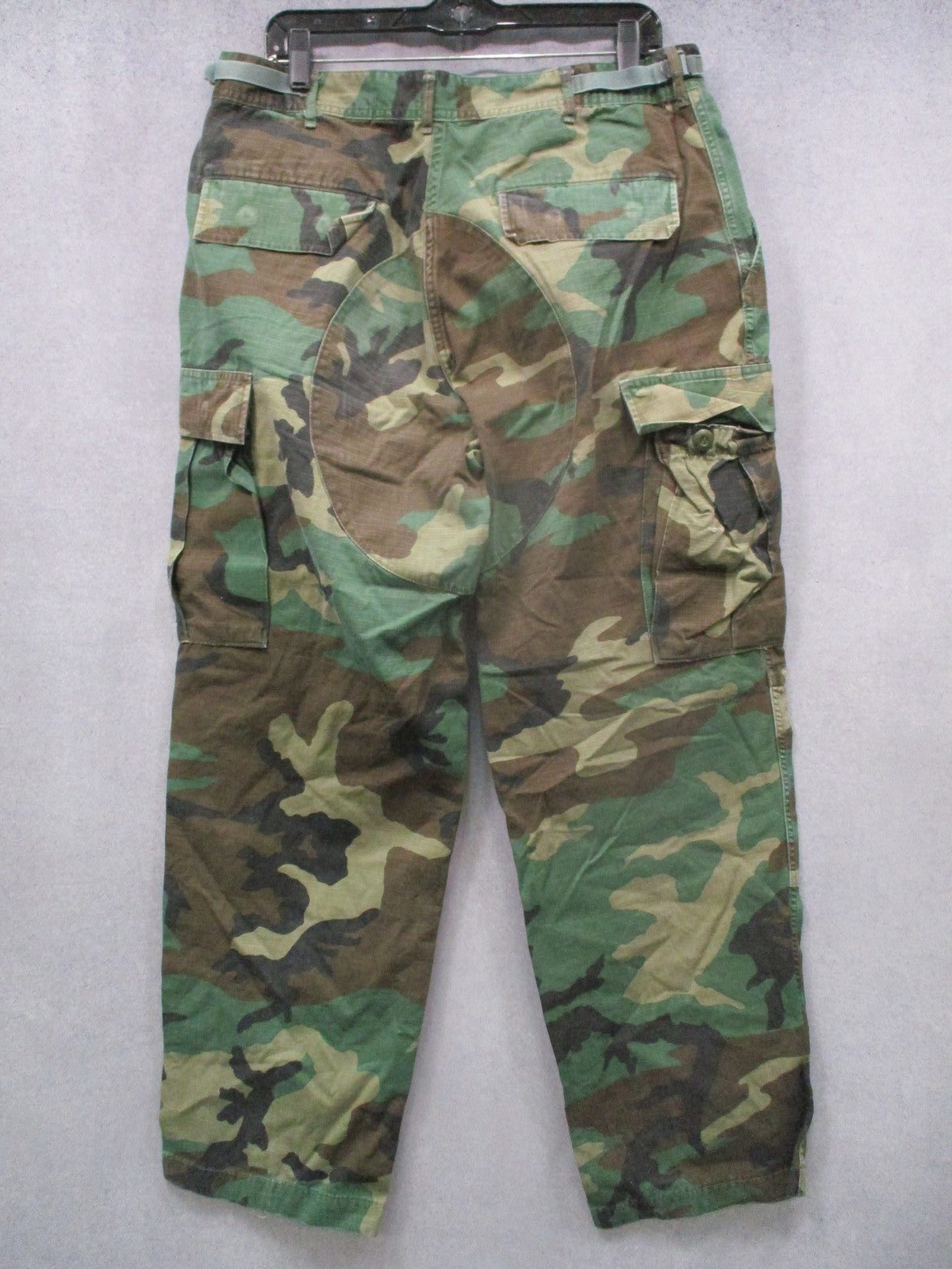Vintage US Military Woodland Camo BDU Pants Trousers Medium Regular 100% Cotton