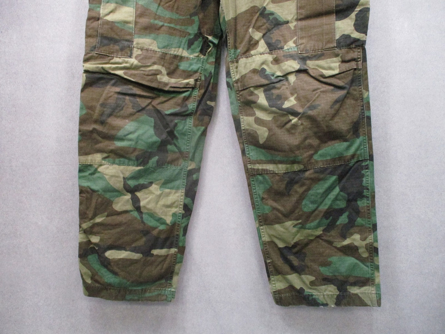 Vintage US Military Woodland Camo BDU Pants Trousers Medium Regular 100% Cotton