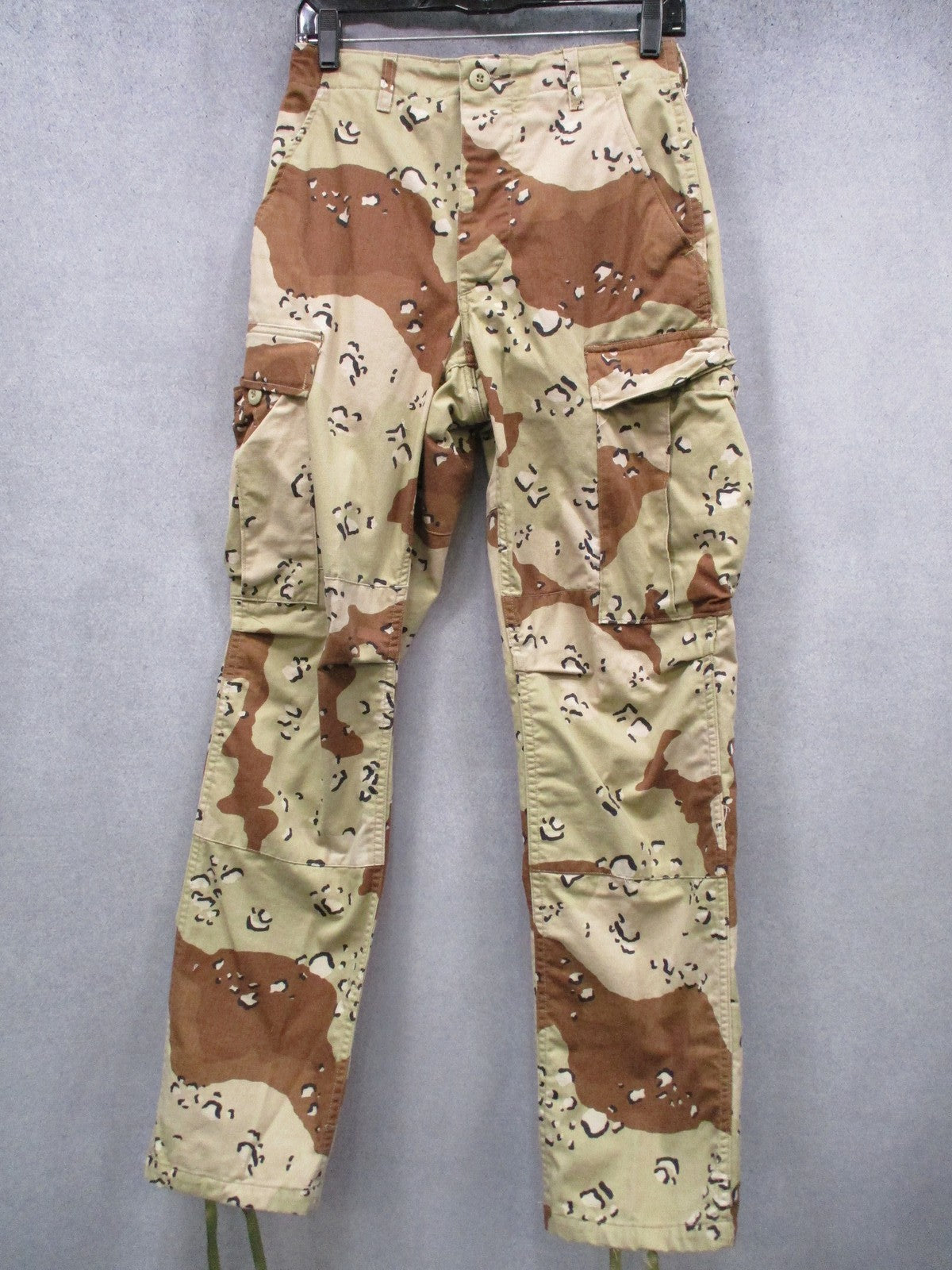 USGI 6 Color Desert Chocolate Chip BDU Trousers X-Small Regular 8415-01-102-6797