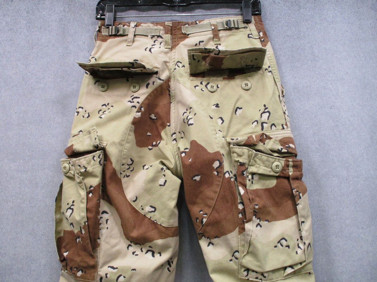 USGI 6 Color Desert Chocolate Chip BDU Trousers X-Small Regular 8415-01-102-6797