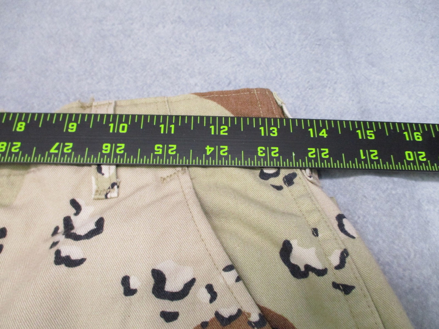USGI 6 Color Desert Chocolate Chip BDU Trousers X-Small Regular 8415-01-102-6797