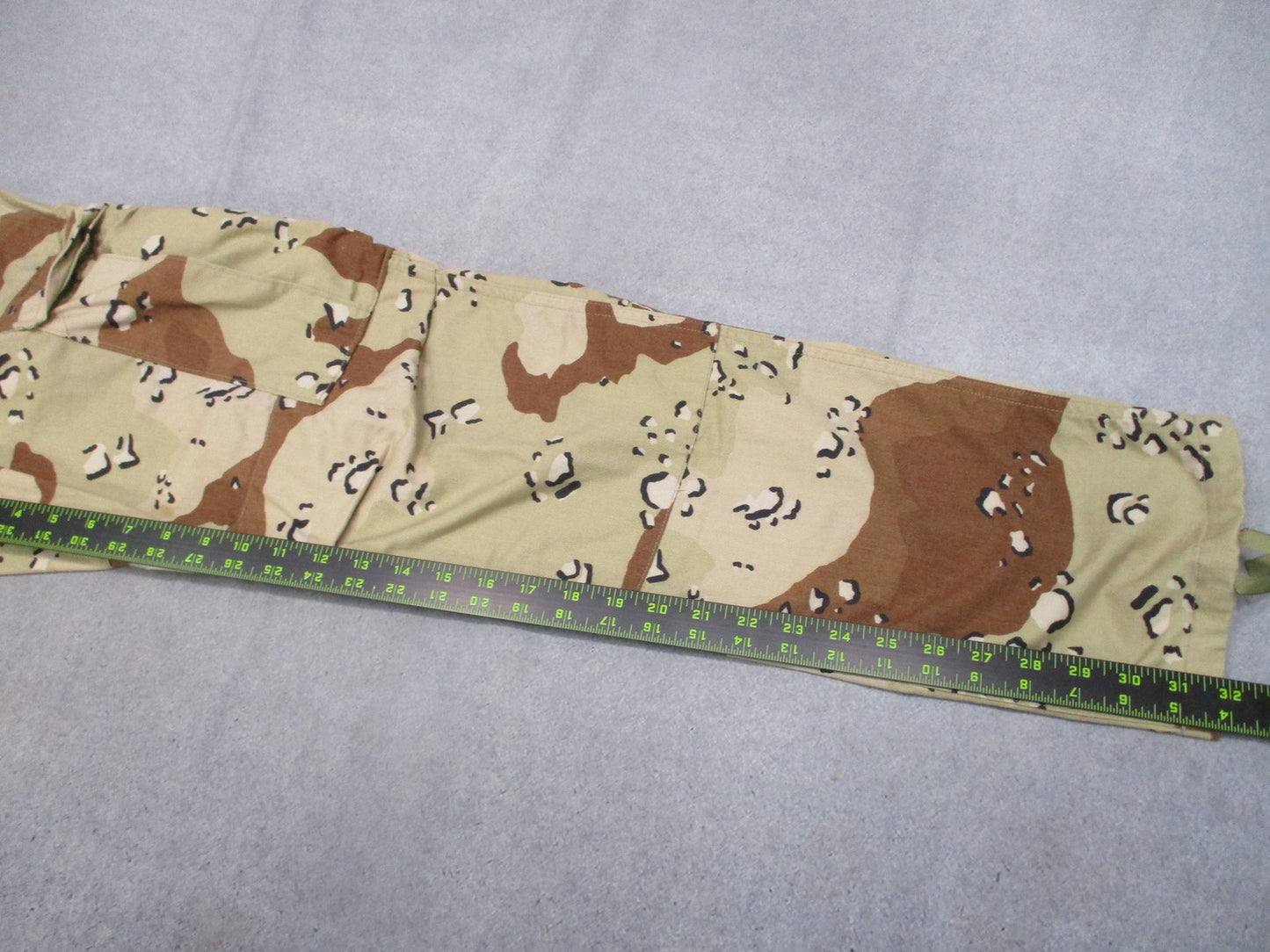 USGI 6 Color Desert Chocolate Chip BDU Trousers X-Small Regular 8415-01-102-6797