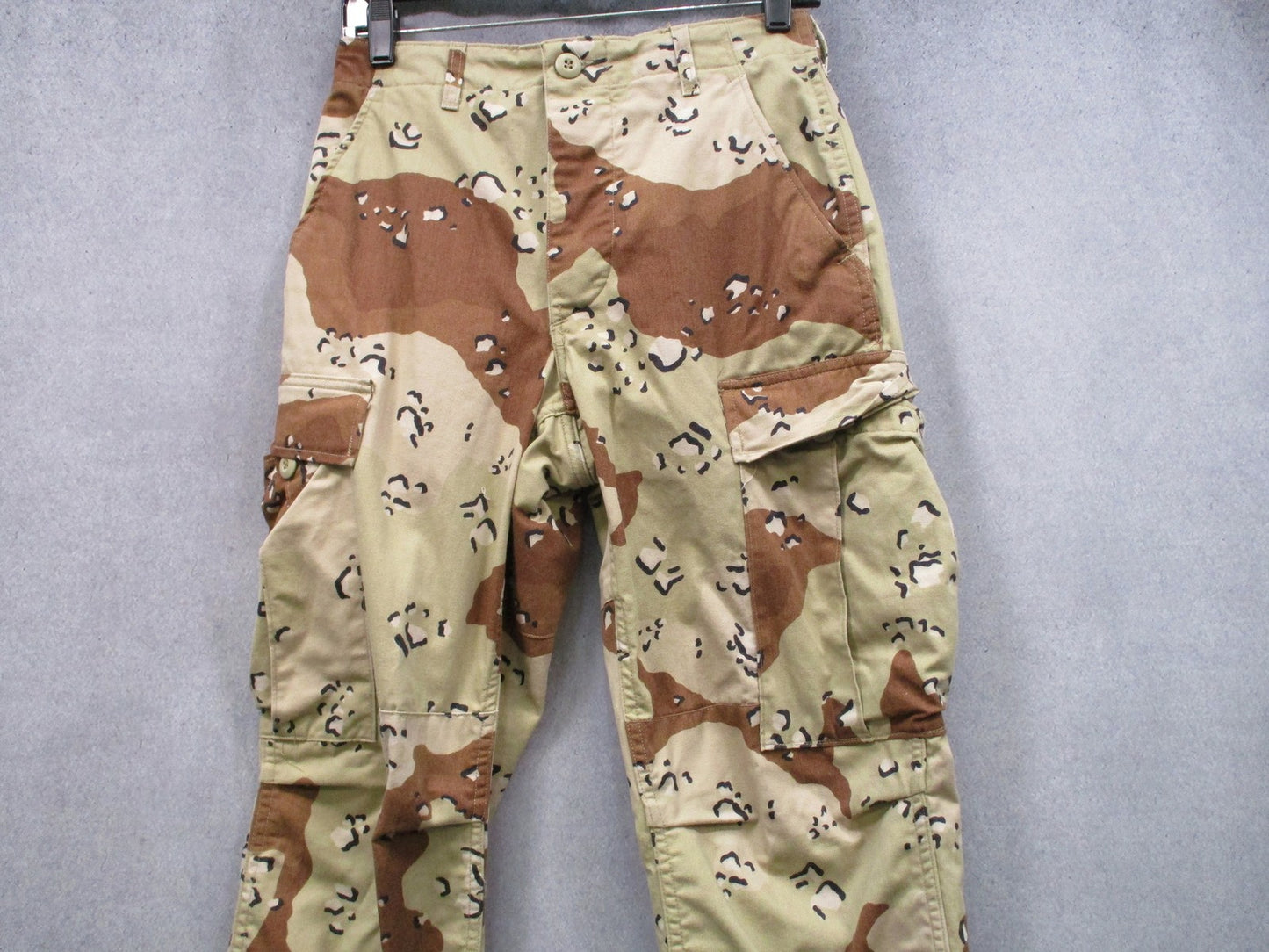 USGI 6 Color Desert Chocolate Chip BDU Trousers X-Small Regular 8415-01-102-6797