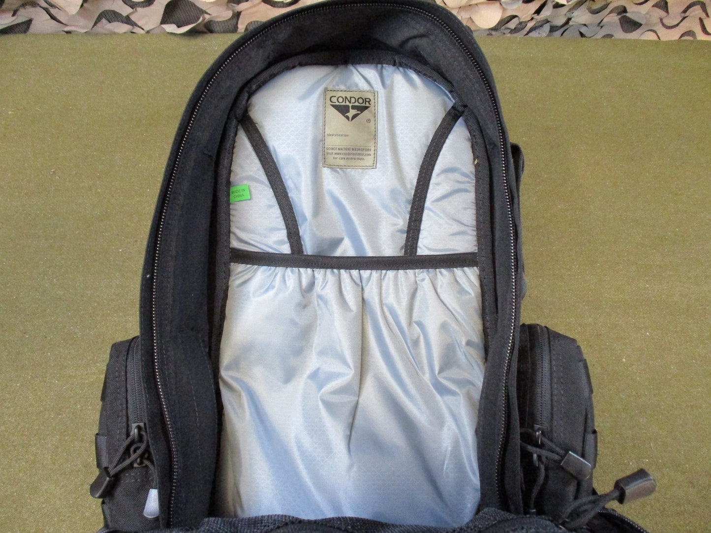 New Condor Convoy Tactical Backpack Black MOLLE Modular Assault Pack 169