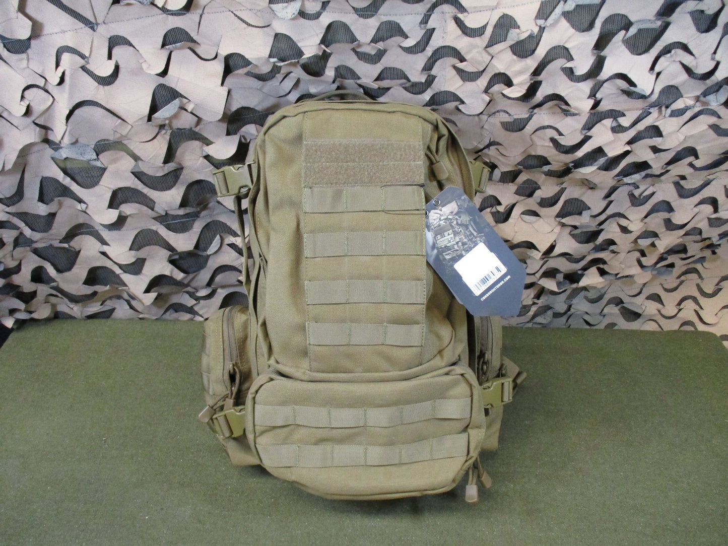 New Condor Convoy Tactical Backpack Coyote Tan MOLLE Modular Assault Pack