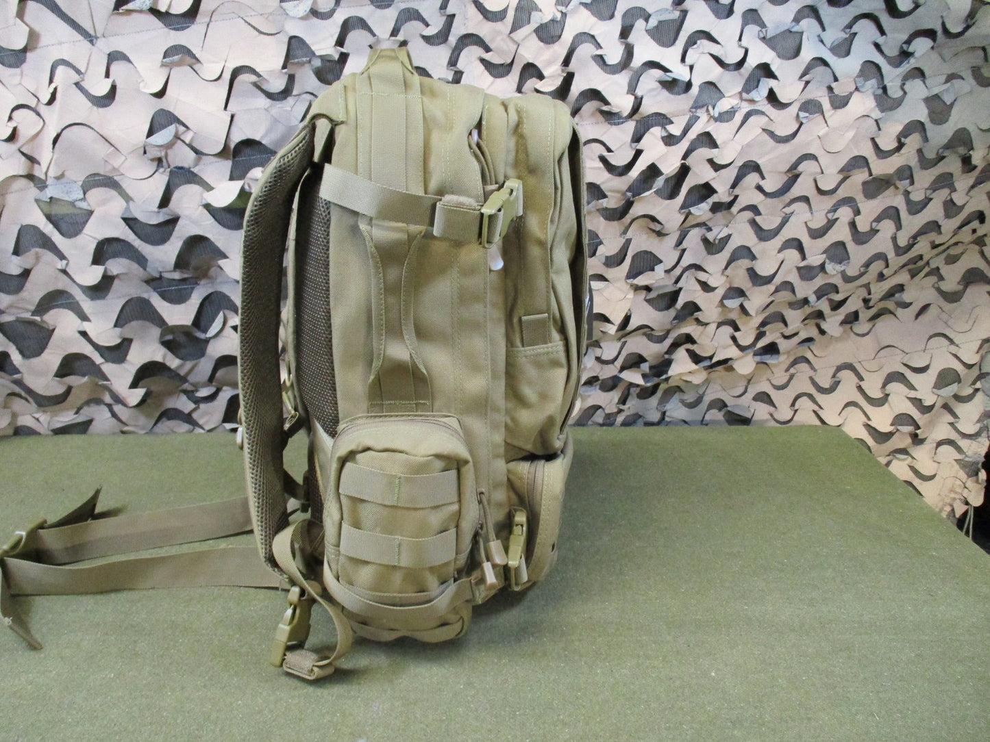 New Condor Convoy Tactical Backpack Coyote Tan MOLLE Modular Assault Pack