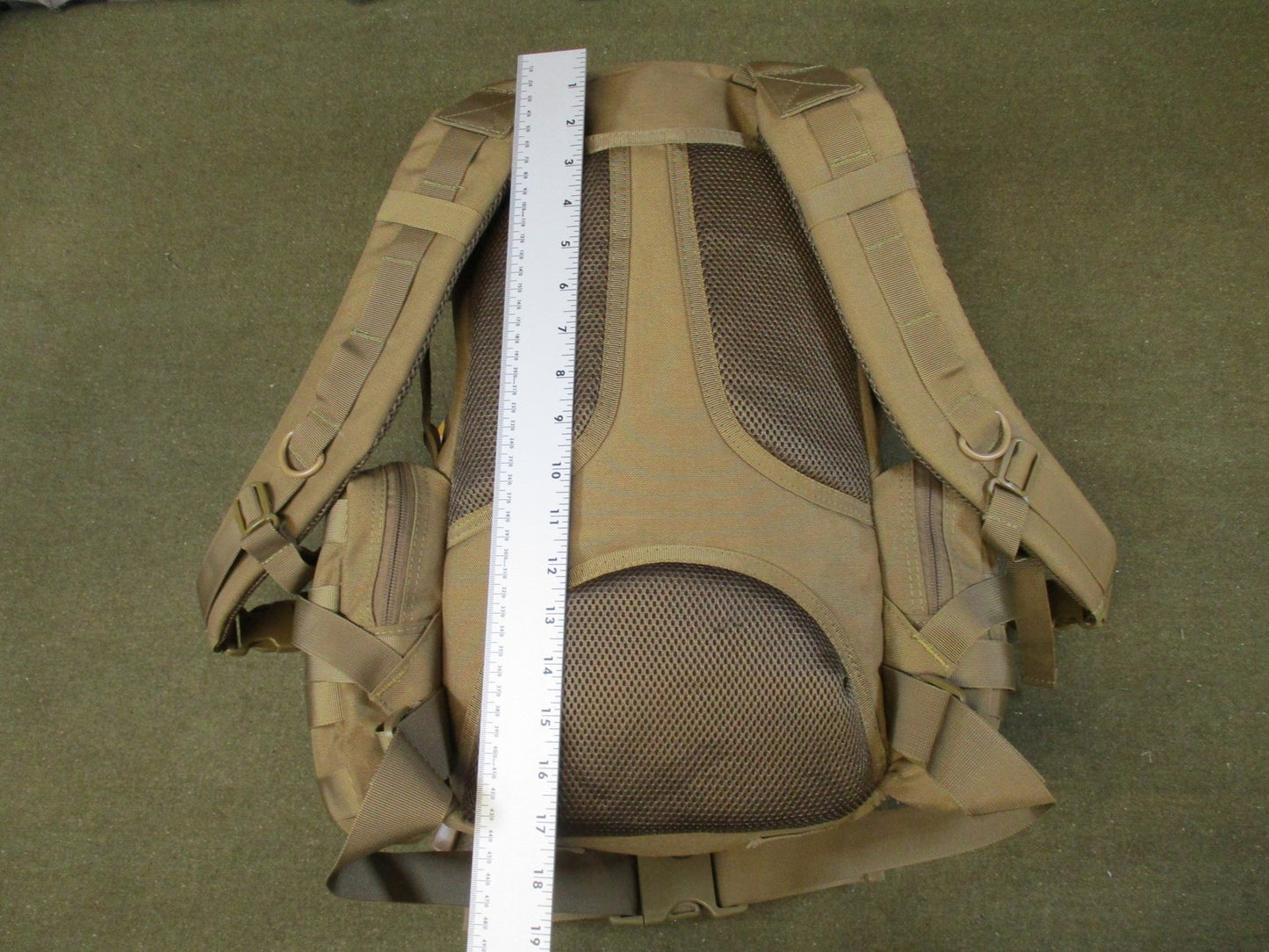 New Condor Convoy Tactical Backpack Coyote Tan MOLLE Modular Assault Pack