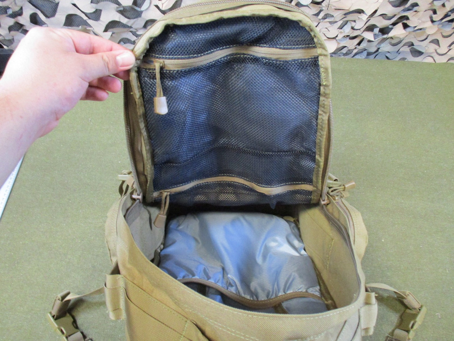 New Condor Convoy Tactical Backpack Coyote Tan MOLLE Modular Assault Pack
