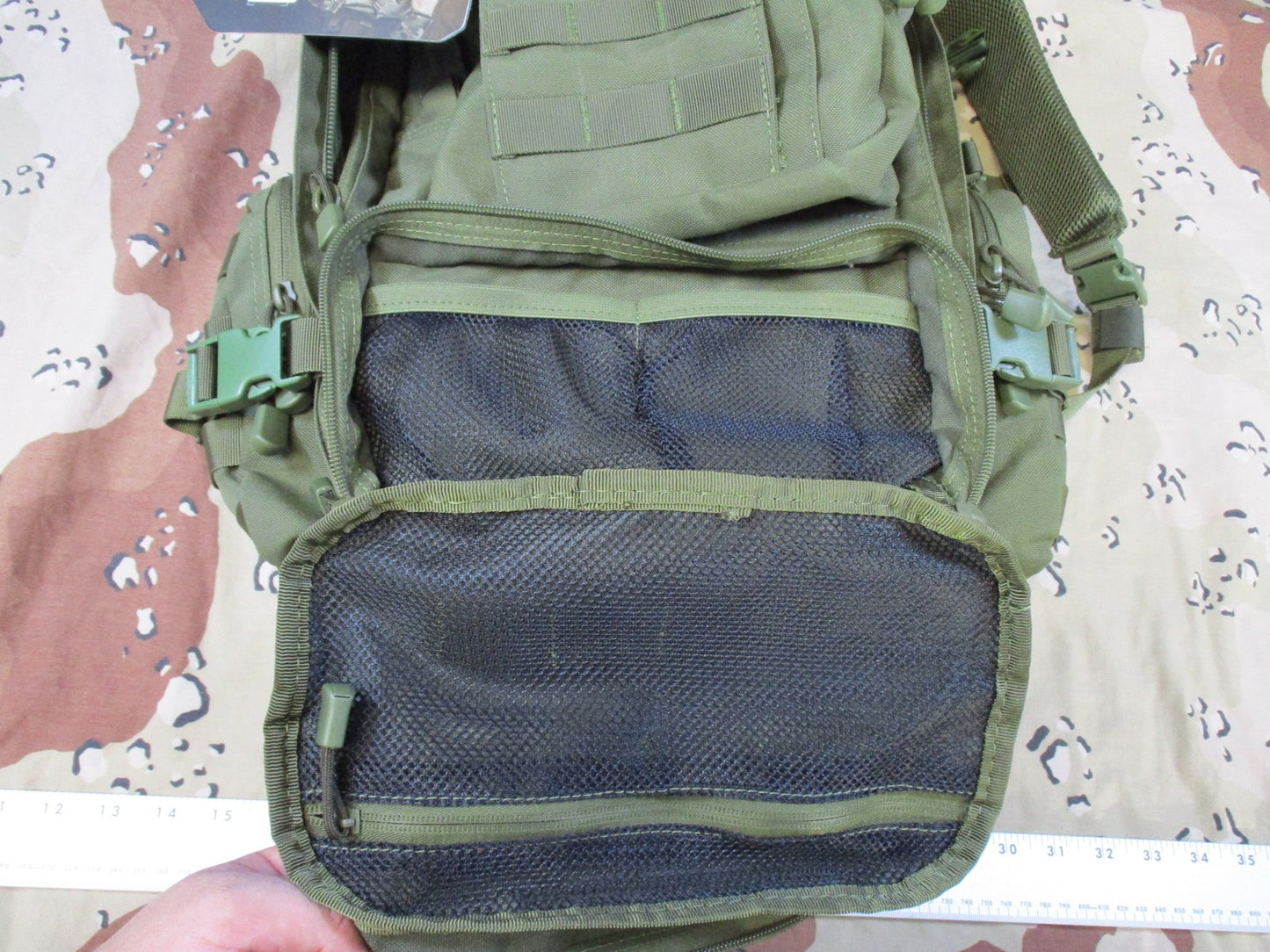 Condor Convoy Pack Tactical Backpack Olive Drab MOLLE Modular Assault Bag