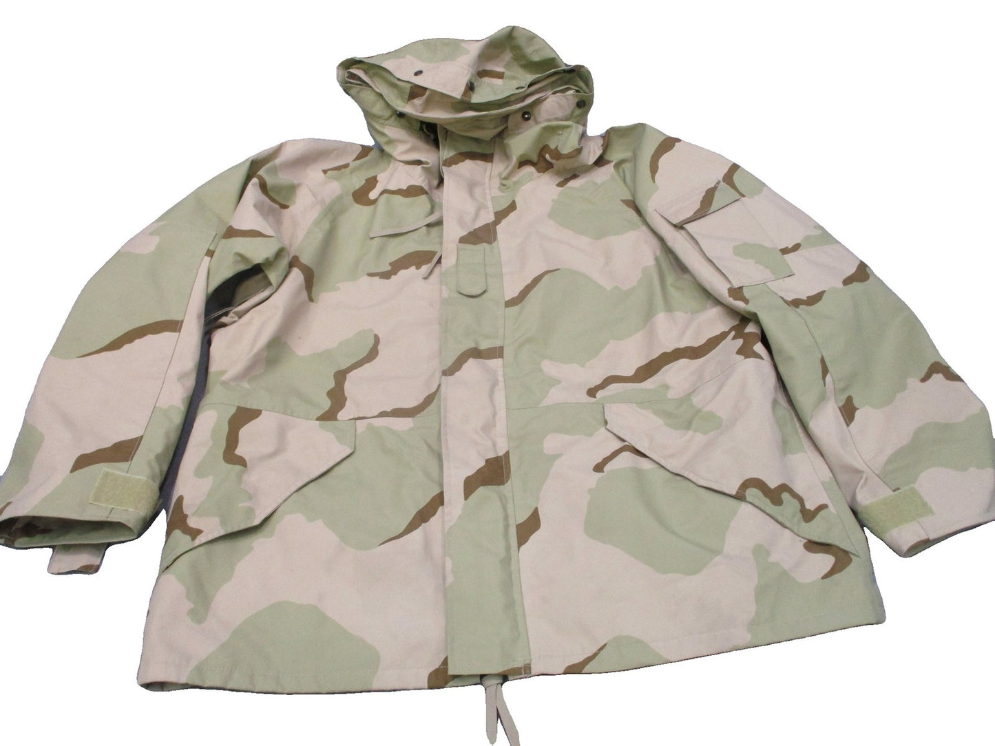 USGI ECWCS Desert Camo Cold Weather Parka Jacket XL Regular 8415-01-470-2841