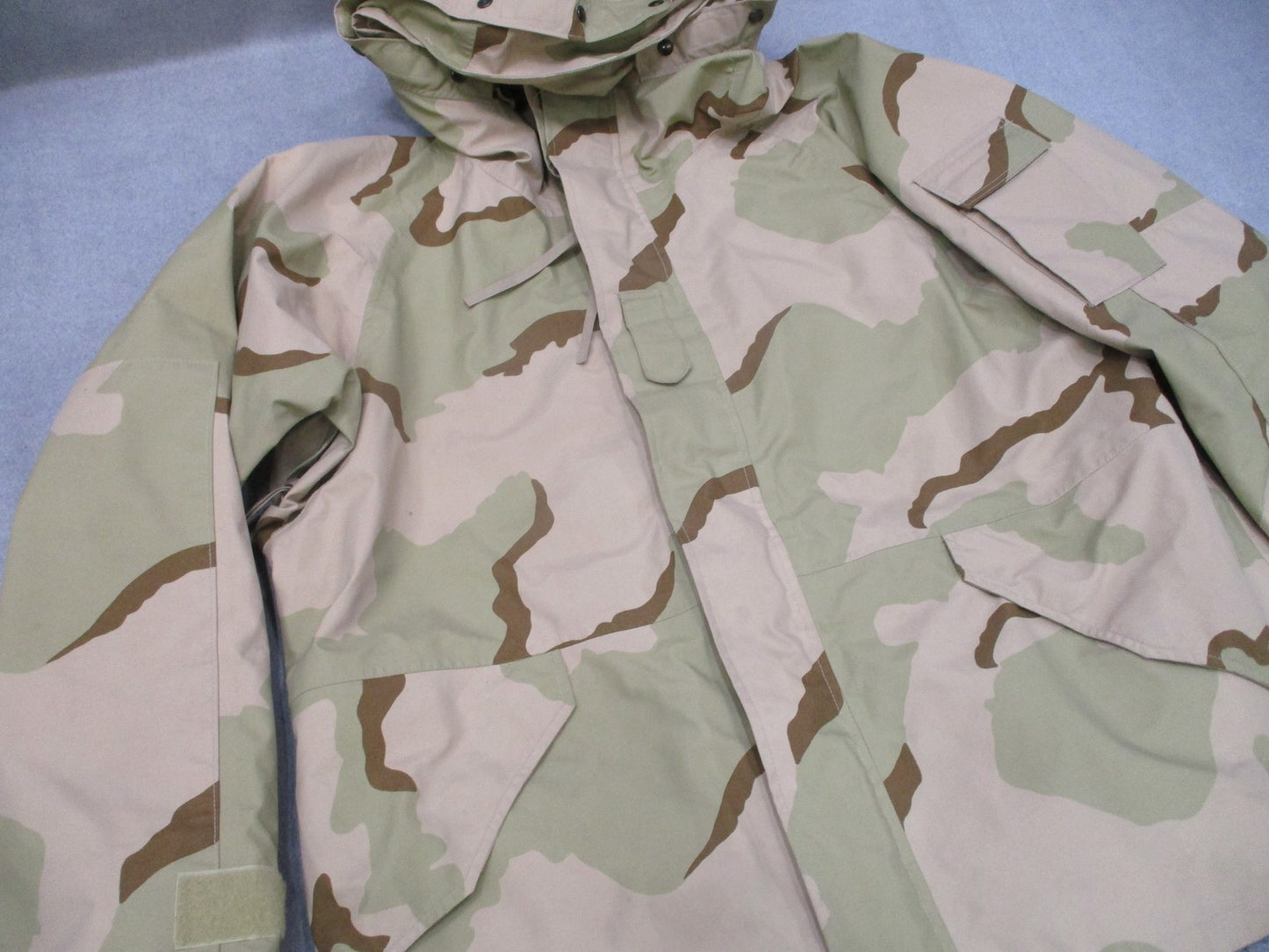 USGI ECWCS Desert Camo Cold Weather Parka Jacket XL Regular 8415-01-470-2841