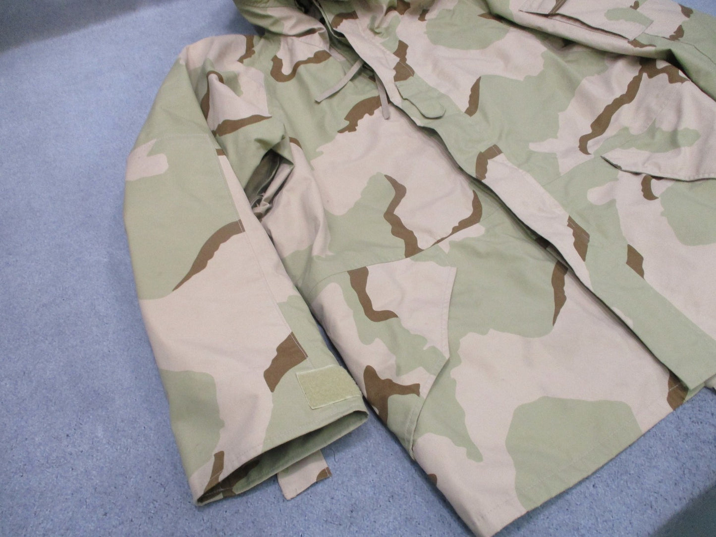 USGI ECWCS Desert Camo Cold Weather Parka Jacket XL Regular 8415-01-470-2841