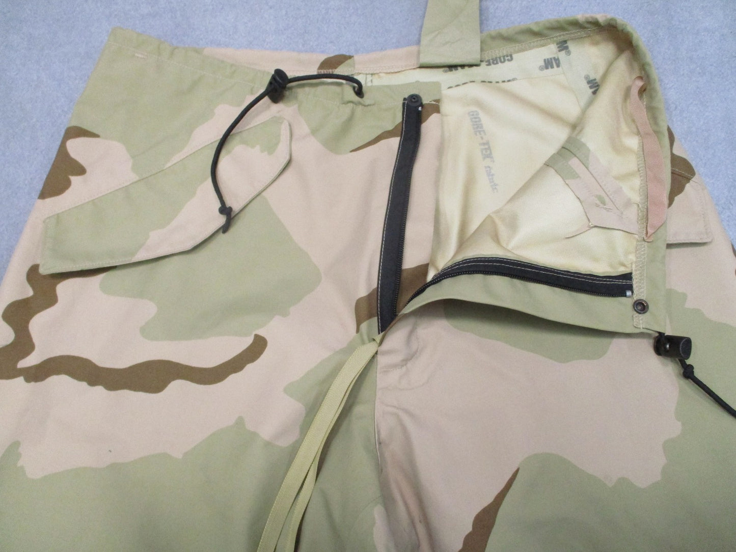 US Military ECWCS Gen II Gore-Tex Trousers Desert Camo Medium Regular Waterproof