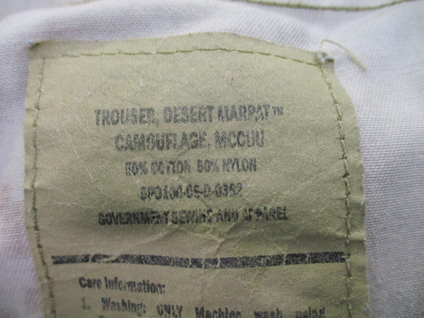 USMC Desert MARPAT MCCUU Trousers Medium Long Digital Camo Military Pants