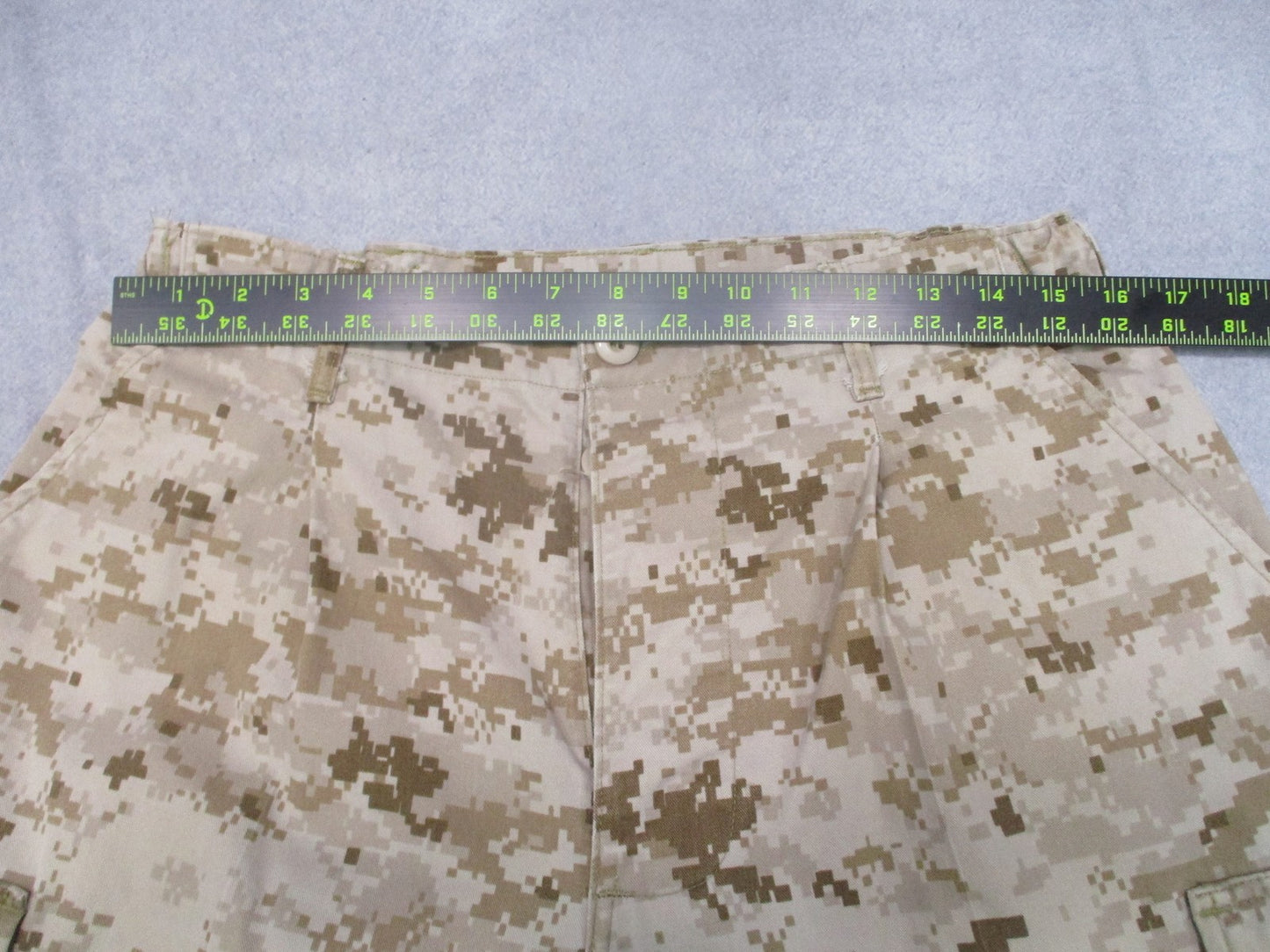 USMC Desert MARPAT MCCUU Trousers Medium Long Digital Camo Military Pants