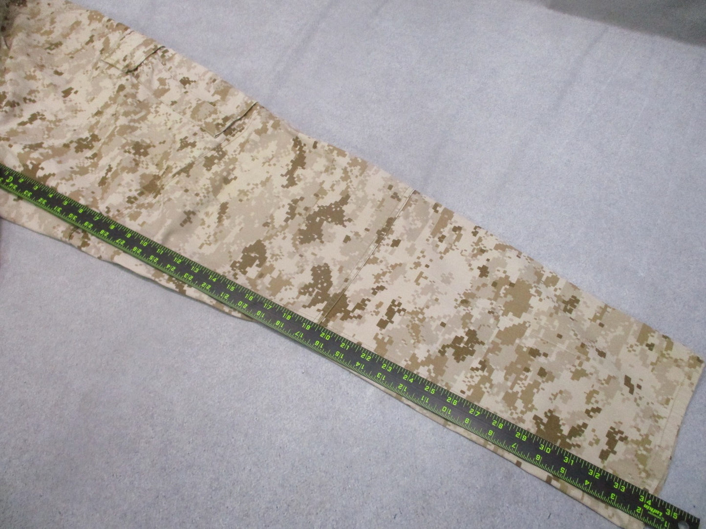 USMC Desert MARPAT MCCUU Trousers Medium Long Digital Camo Military Pants