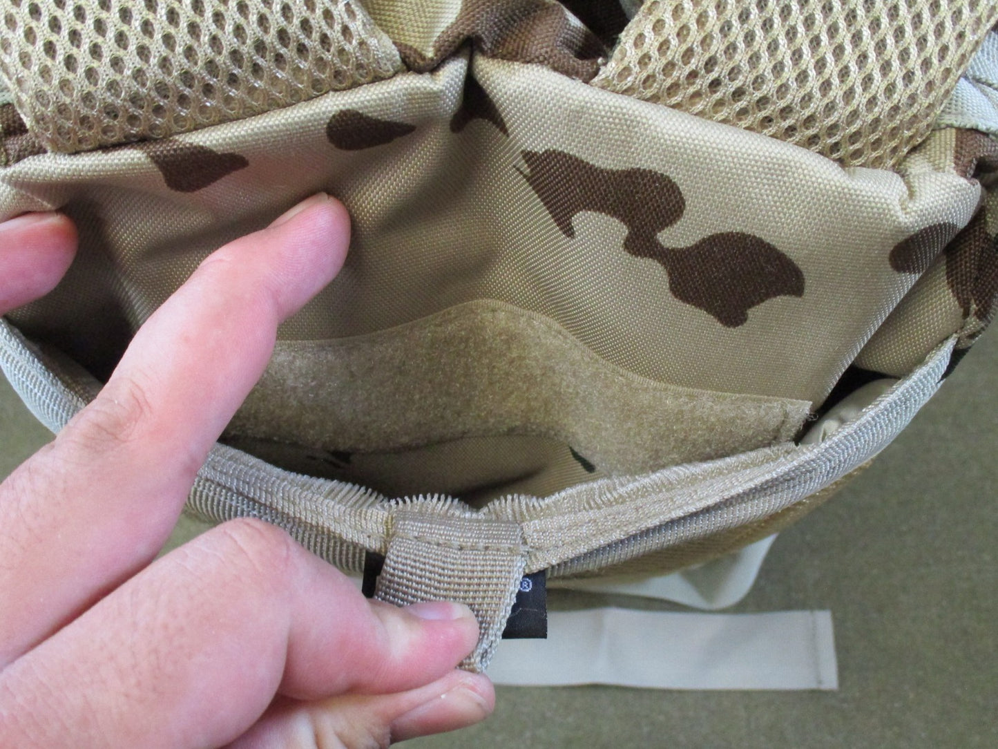 Mil-Tec Assault Pack Small Tactical MOLLE Backpack Desert Camo Tropentarn