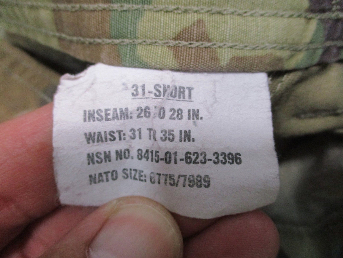 USGI Female Army Combat Pants Scorpion OCP Ripstop ACU Trousers 8415-01-623-3396