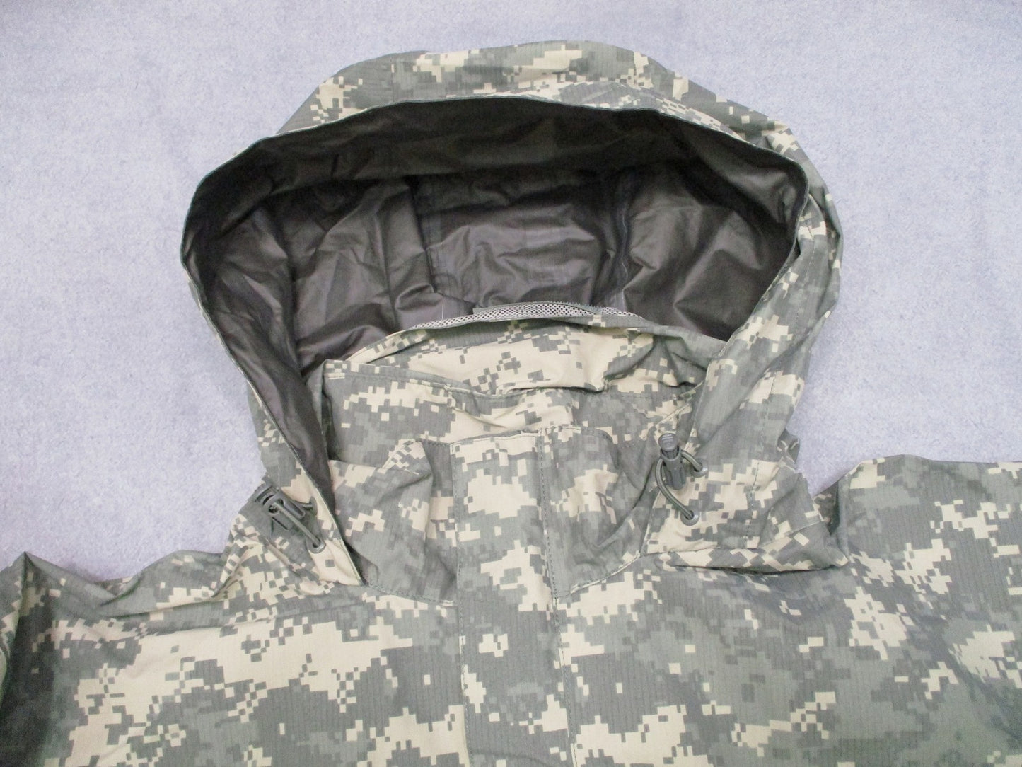 US Army ECWCS Gen III Level 6 Jacket UCP Digital Camo Waterproof Shell XXL-L