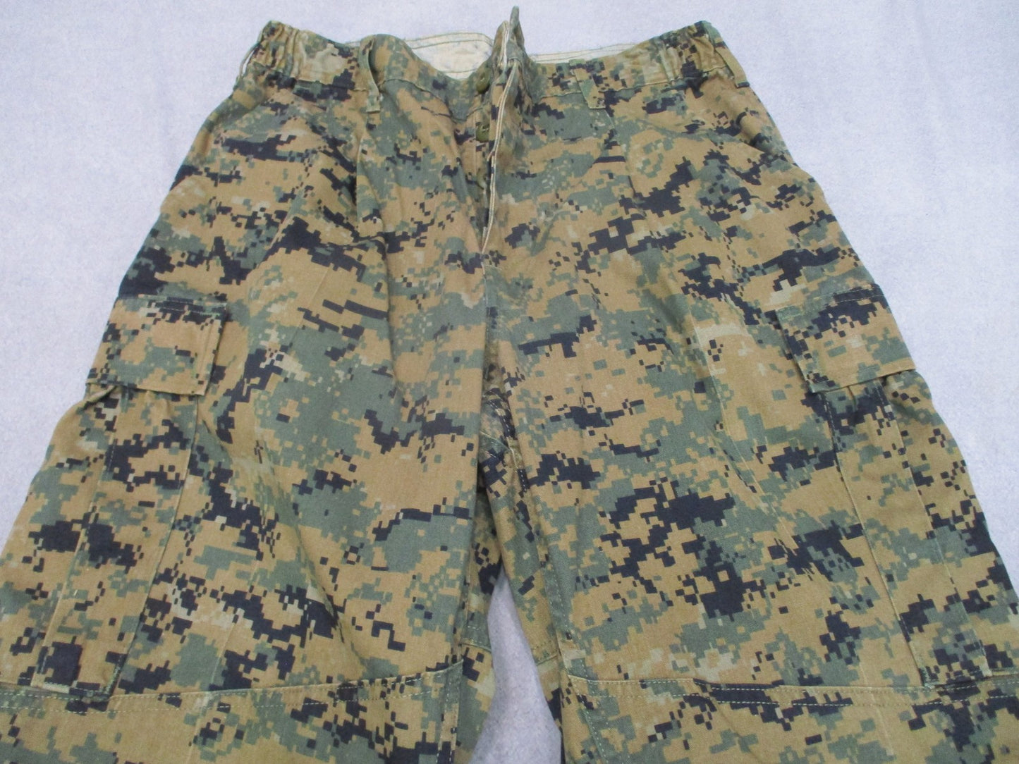 USMC Woodland MARPAT MCCUU Combat Trousers Pants Medium Short Genuine Military