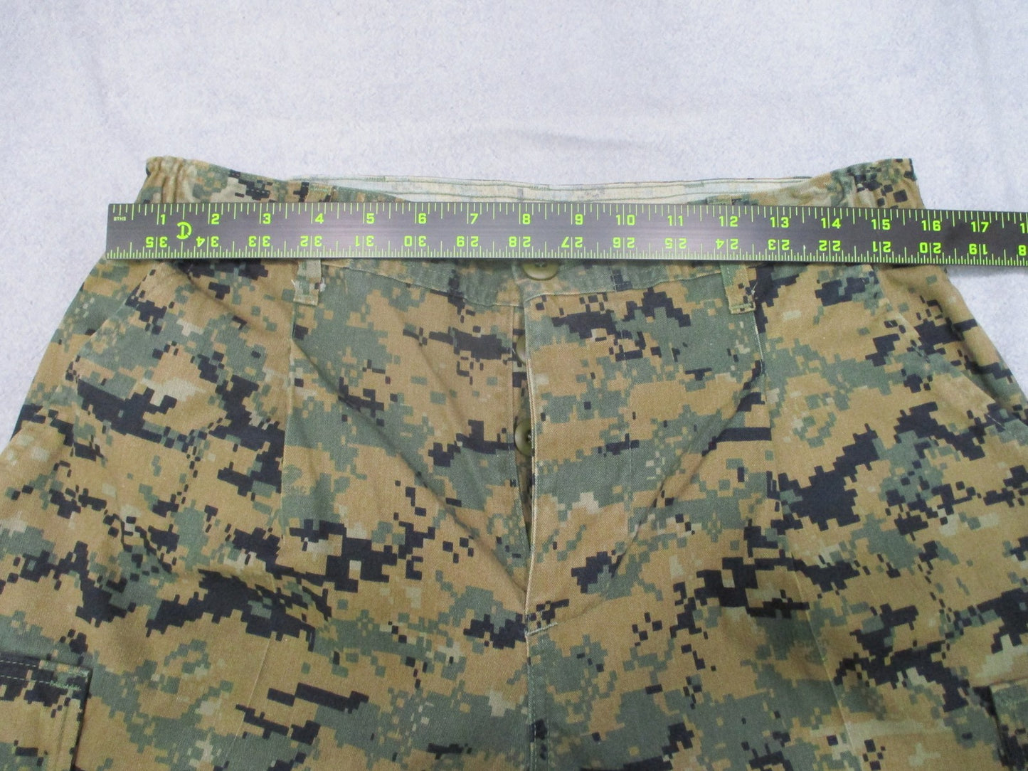 USMC Woodland MARPAT MCCUU Combat Trousers Pants Medium Short Genuine Military