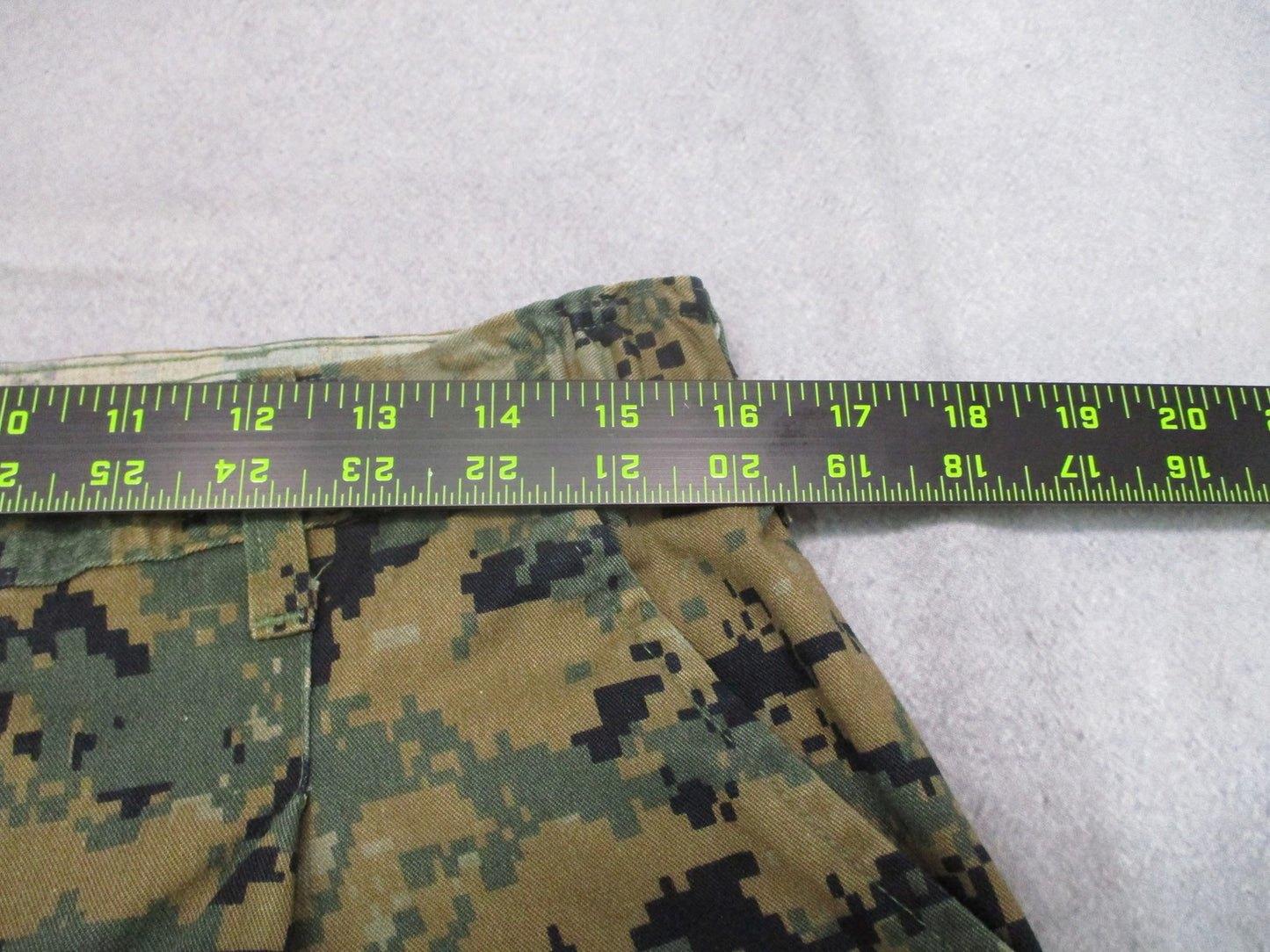 USMC Woodland MARPAT MCCUU Combat Trousers Pants Medium Short Genuine Military