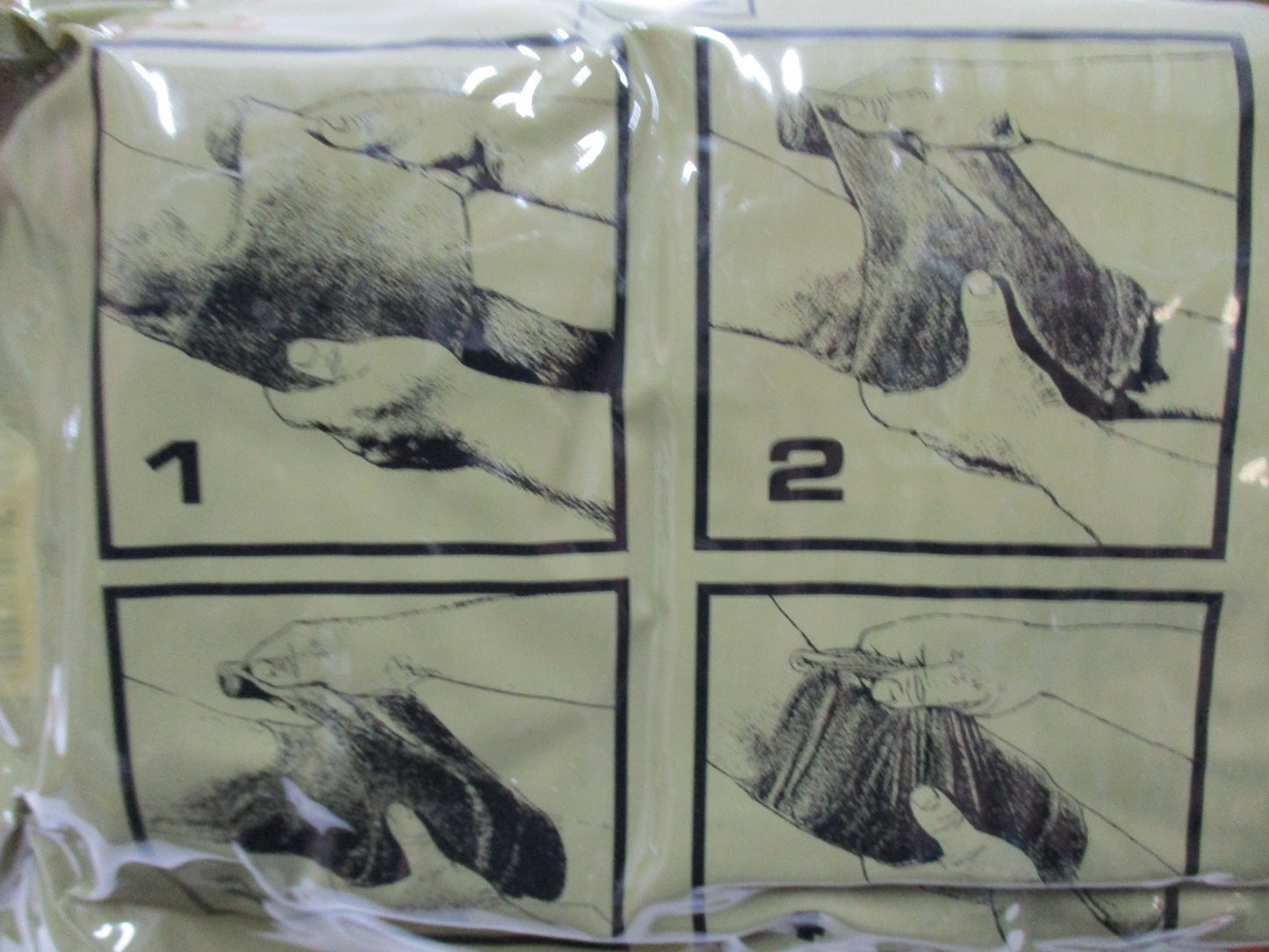 4 NAR Flat Trauma Dressing 8x10 North American Rescue NOS NSN 6510-01-654-6801