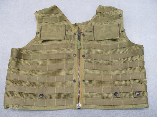 US Military Surplus CMU-36/P Survival Vest Tactical Mesh Molle Gear USMC Coyote