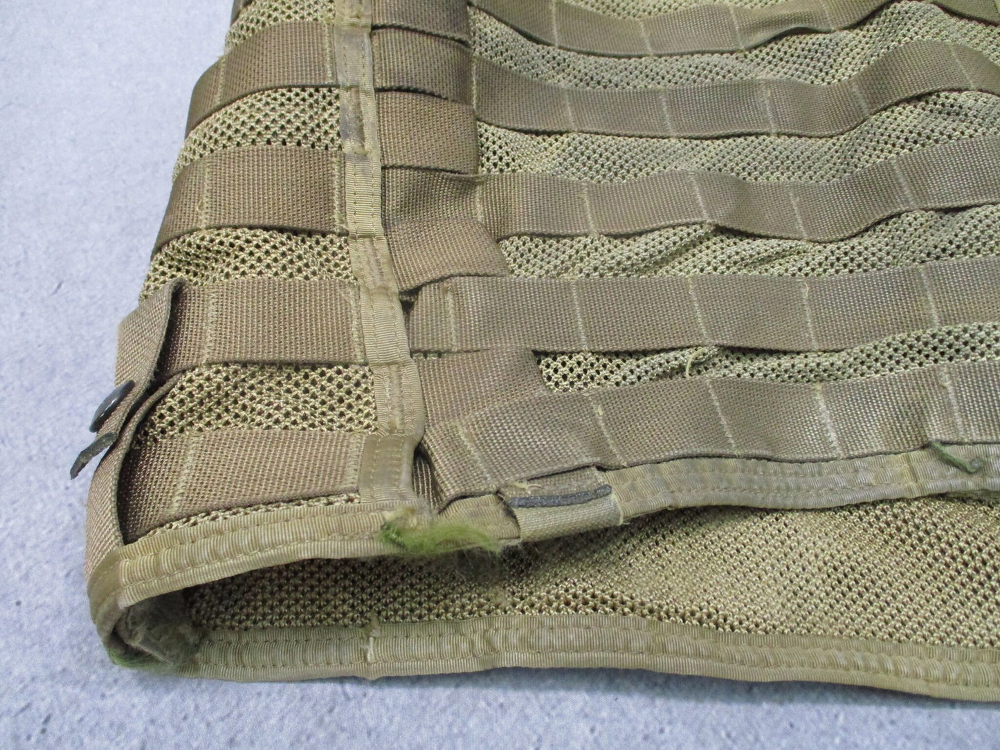 US Military Surplus CMU-36/P Survival Vest Tactical Mesh Molle Gear USMC Coyote