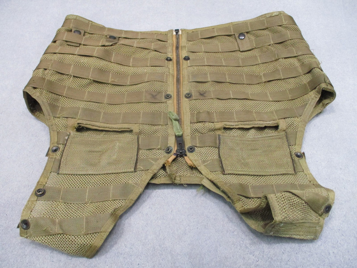 US Military Surplus CMU-36/P Survival Vest Tactical Mesh Molle Gear USMC Coyote