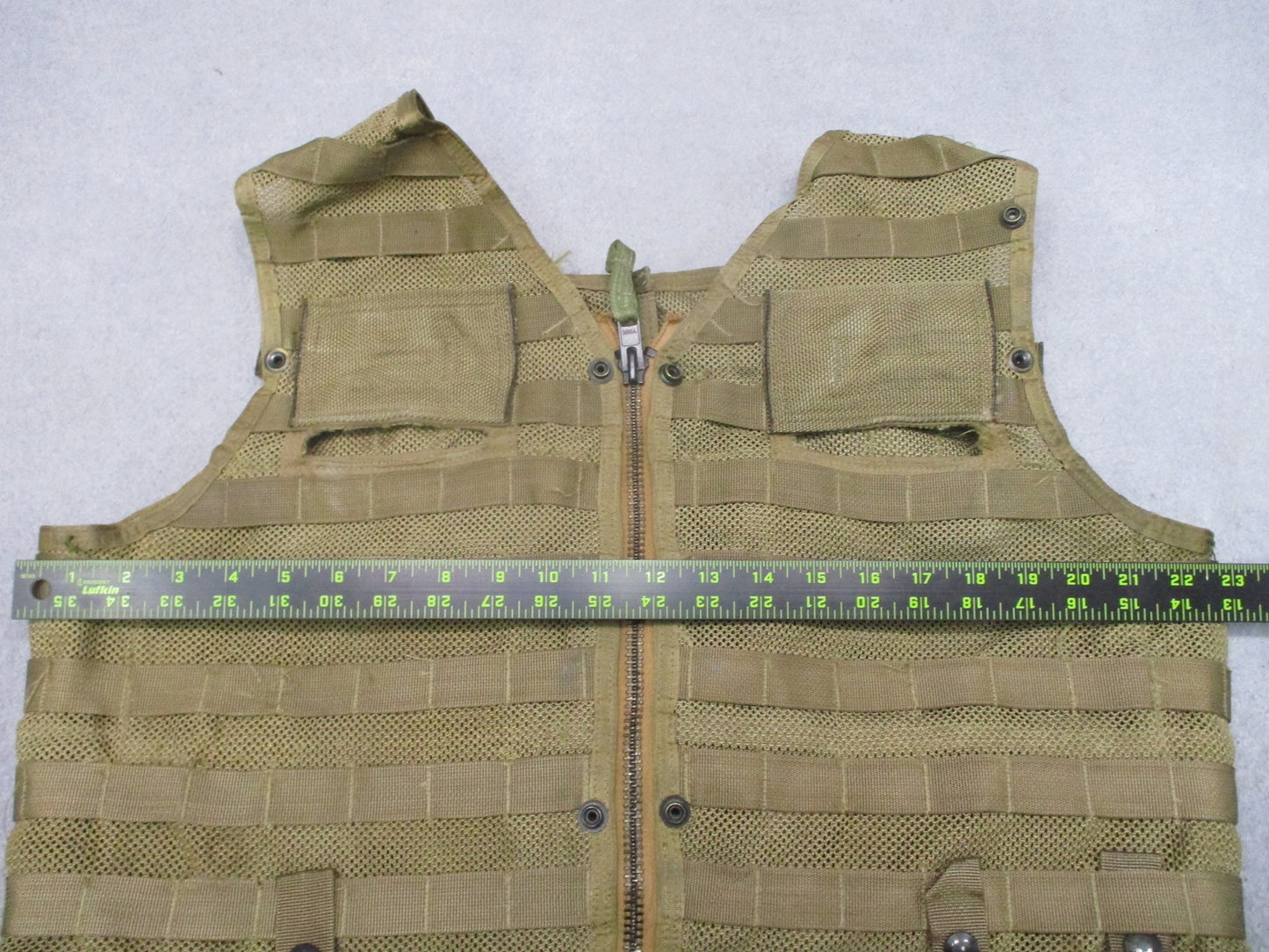 US Military Surplus CMU-36/P Survival Vest Tactical Mesh Molle Gear USMC Coyote