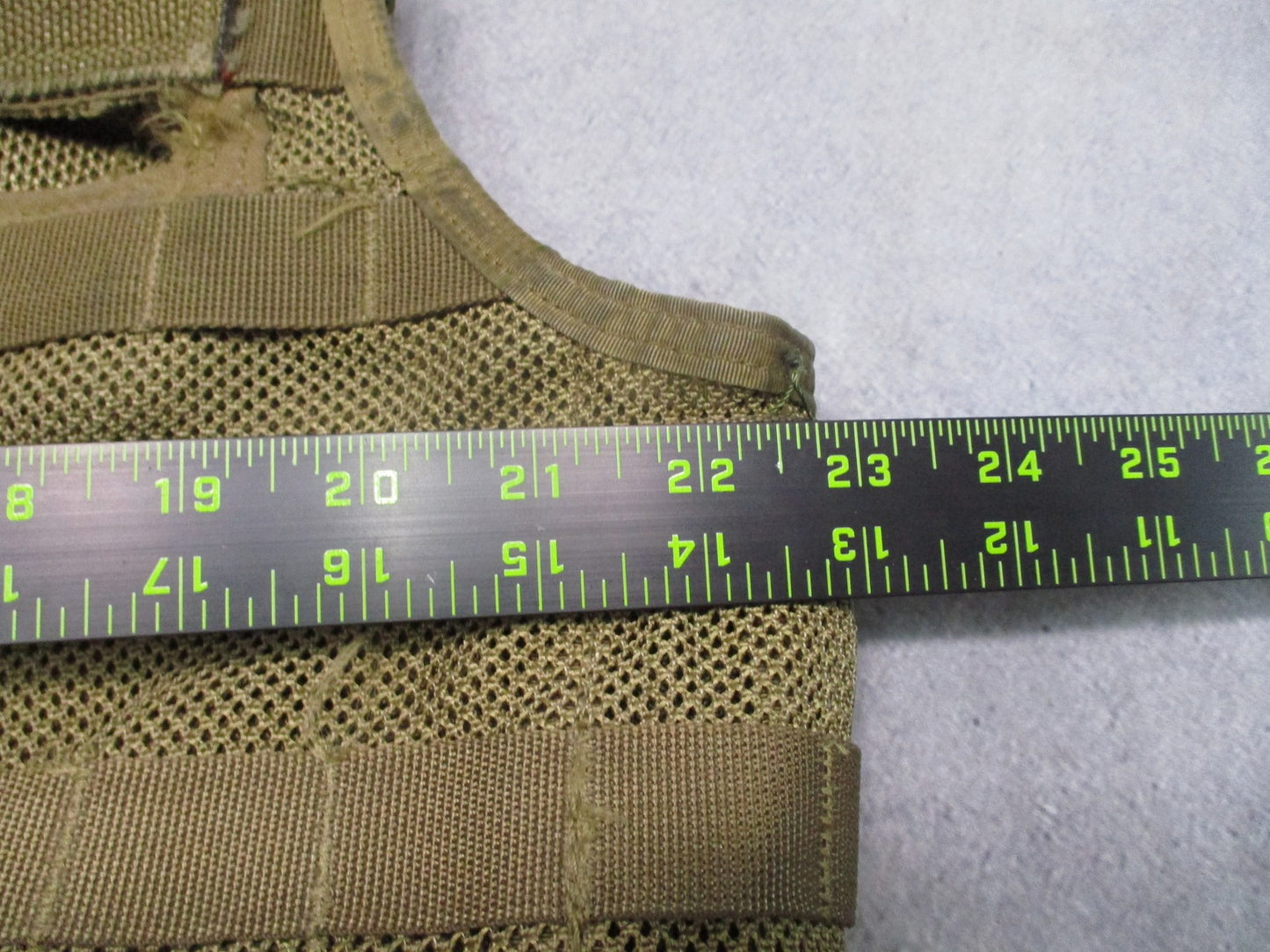 US Military Surplus CMU-36/P Survival Vest Tactical Mesh Molle Gear USMC Coyote