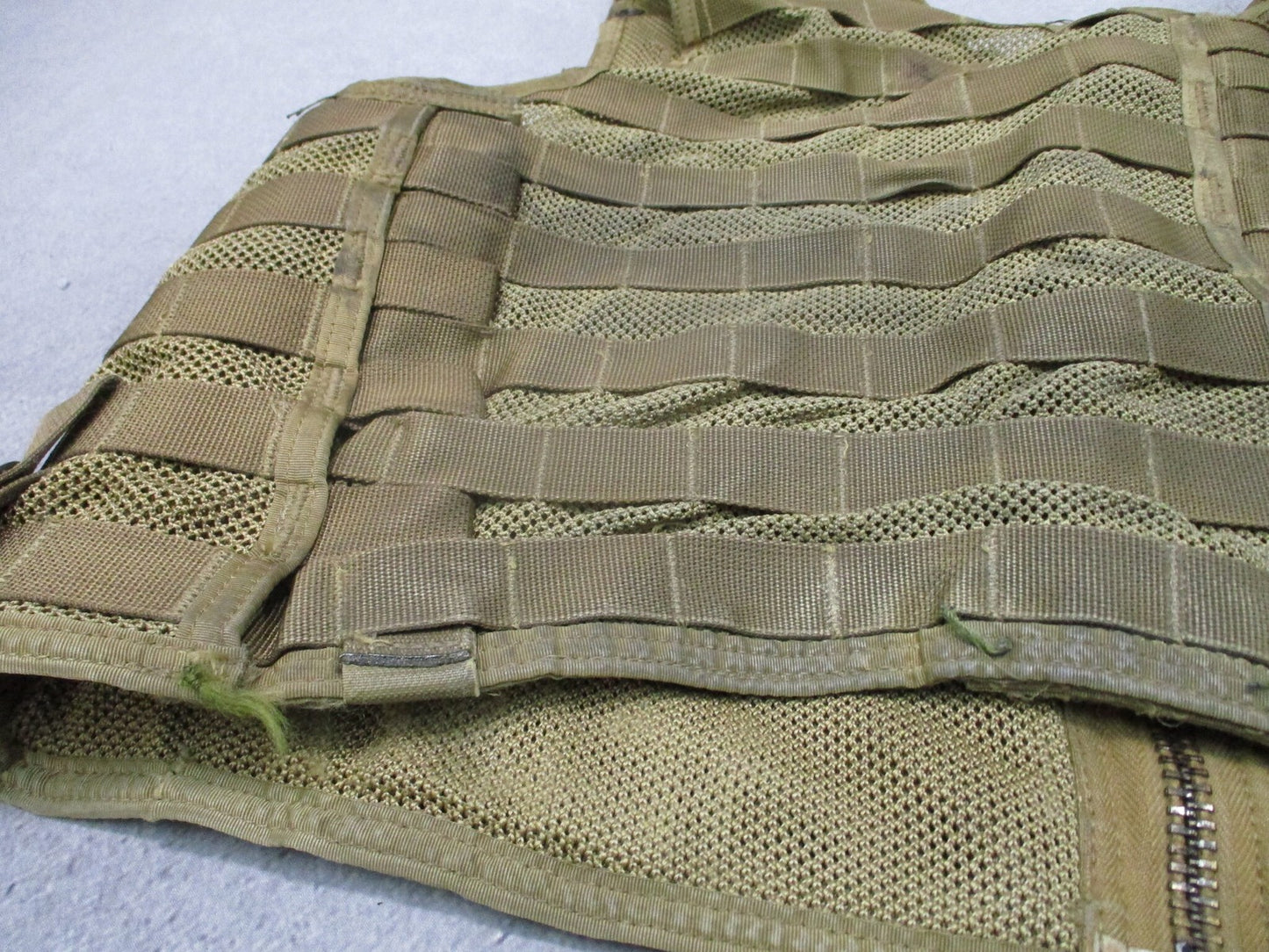 US Military Surplus CMU-36/P Survival Vest Tactical Mesh Molle Gear USMC Coyote