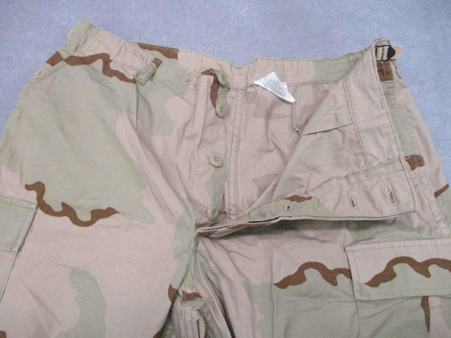 US Military Propper Desert Camouflage Combat Trousers Large Long DCU Surplus